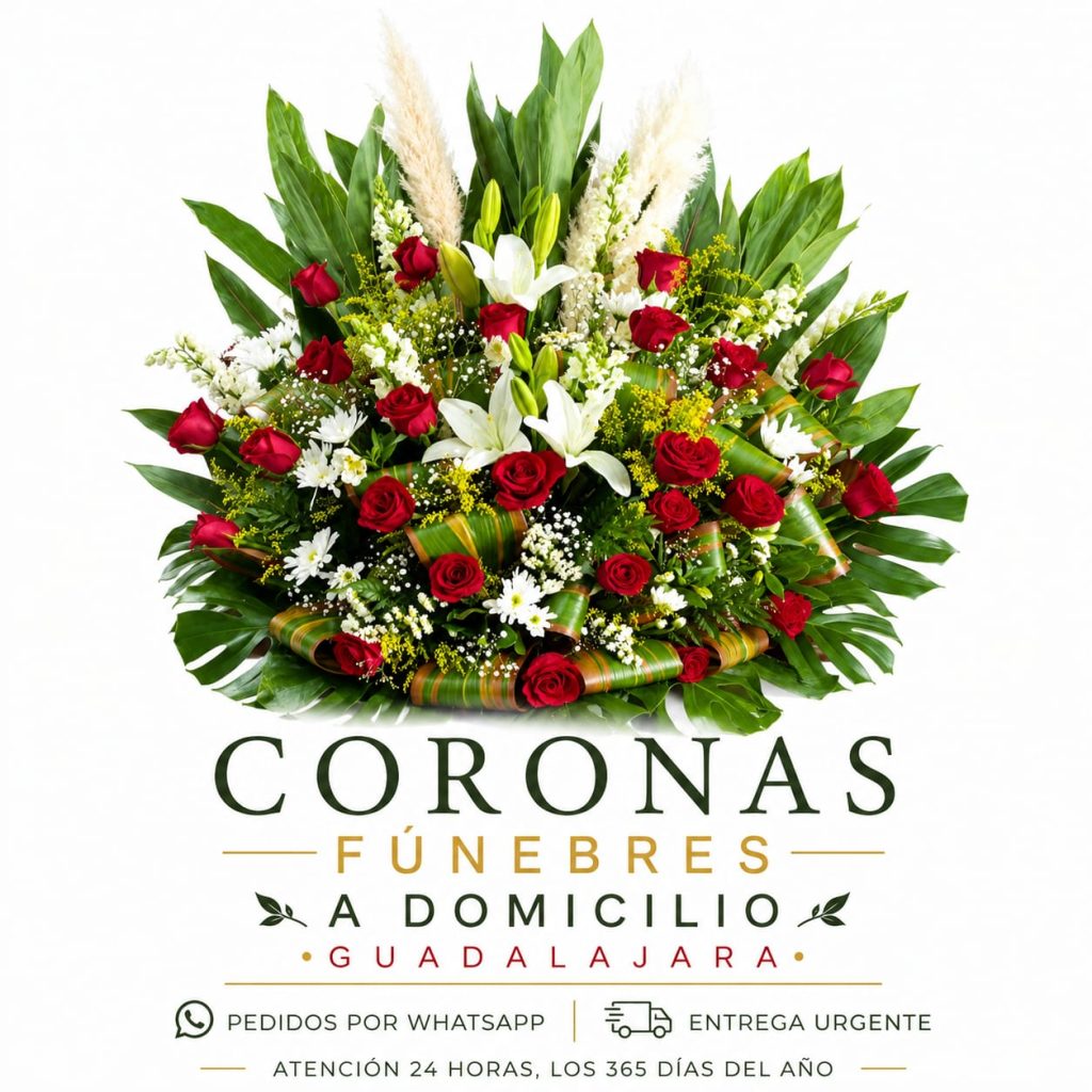 Coronas Fúnebres a Domicilio Guadalajara