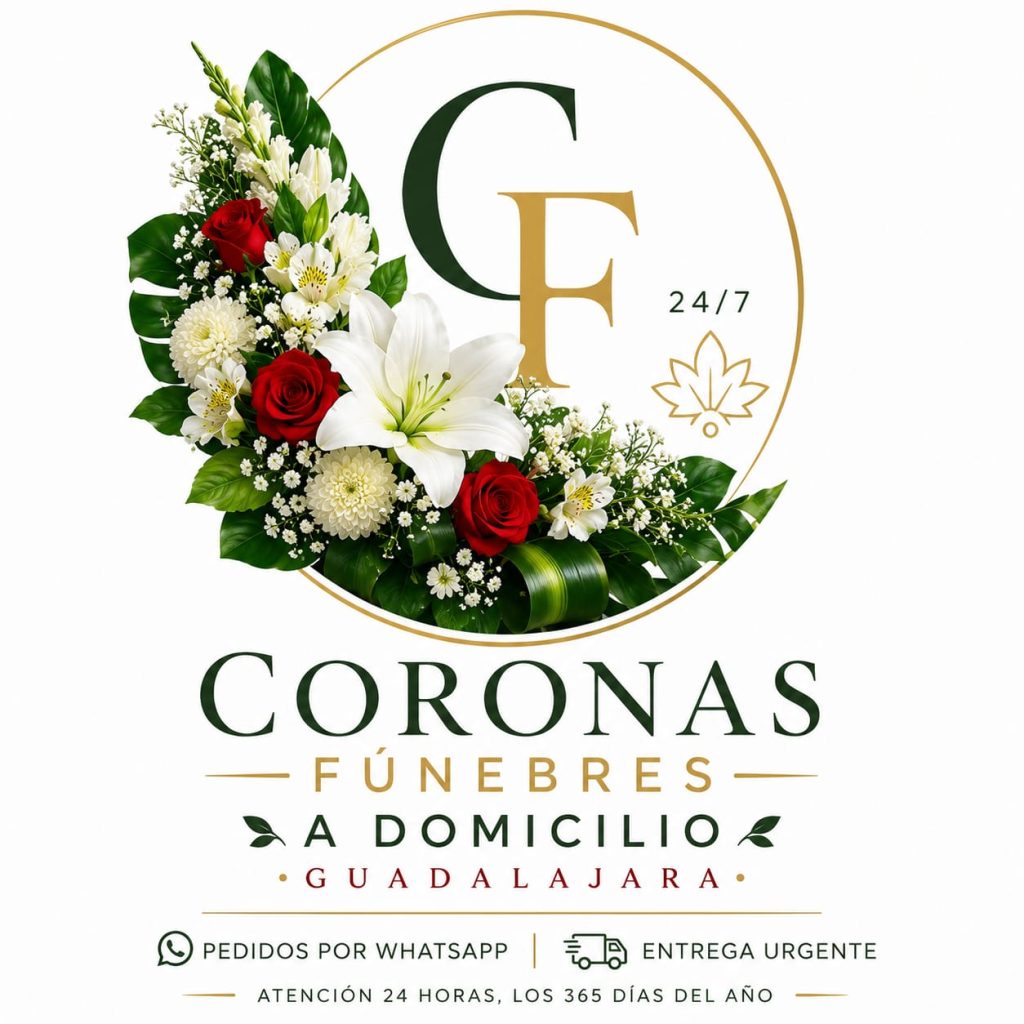 Coronas Fúnebres a Domicilio Guadalajara, Atención las 24 horas, los 365 días de la semana